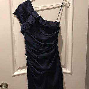 Worn once-Navy blue Express dress